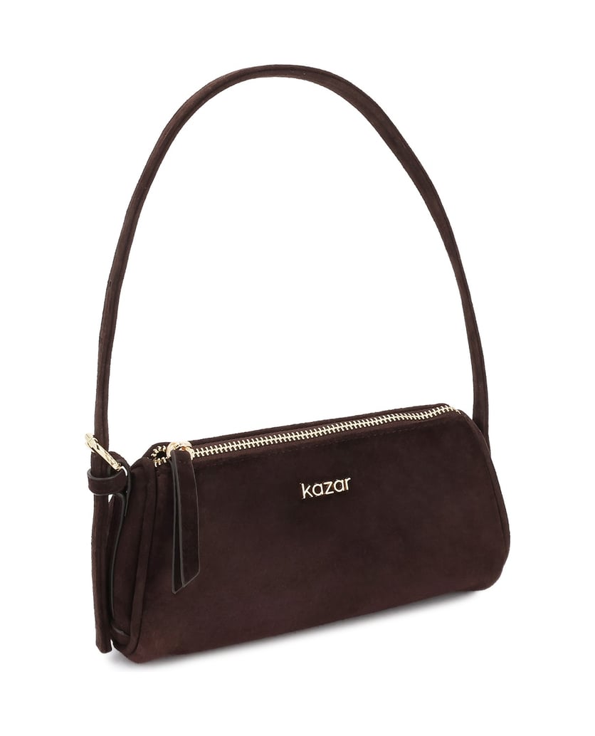 Kazar-Dark-brown-shoulder-bags-with-adjustable-belts-tmavě-hnědá