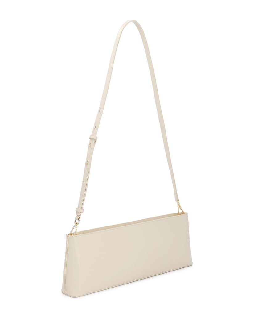 Kazar-Oblong-baguette-bag-in-embossed-leather-biela