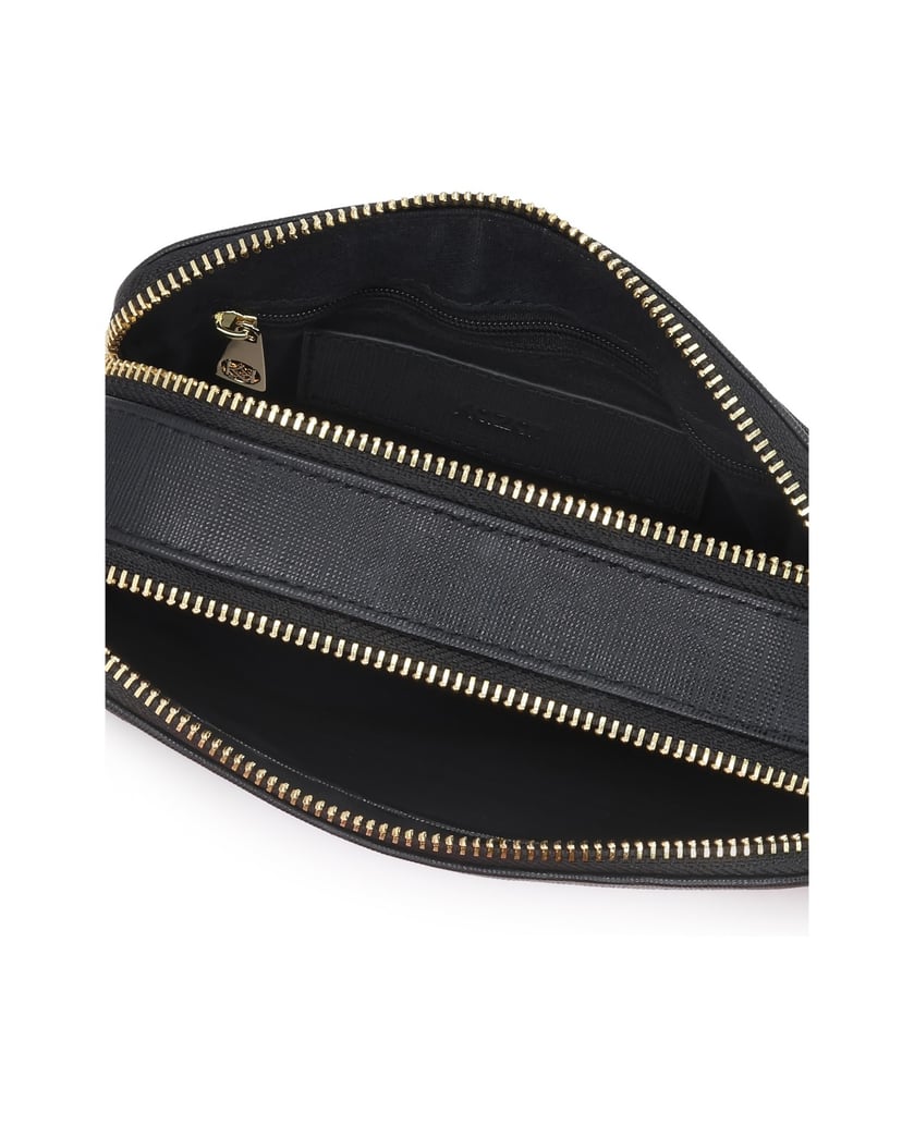 Kazar-Elegant-black-bag-with-geometric-form-čierna