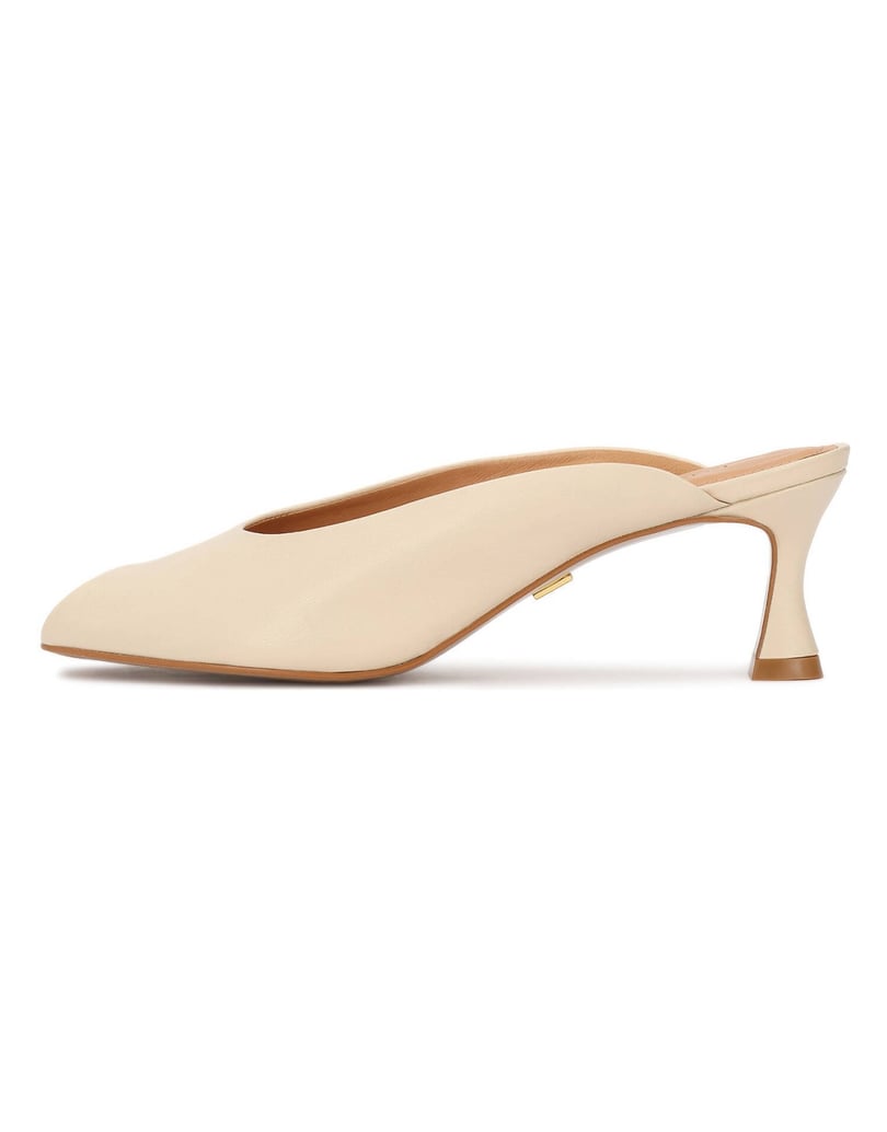 Kazar-Leather-mules-with-low-heel-béžová