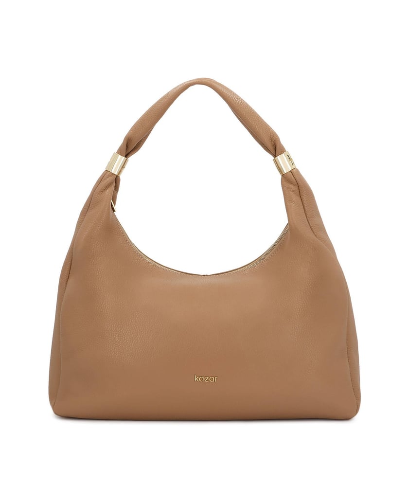 Kazar-Capacious-leather-shoulder-bags-béžová