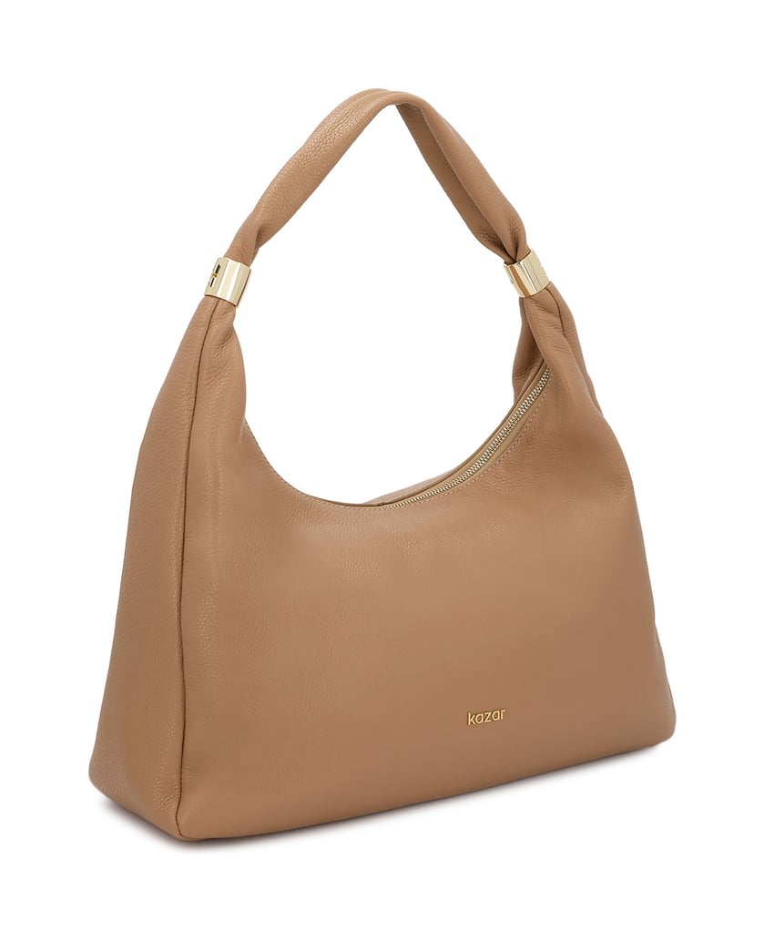 Kazar-Capacious-leather-shoulder-bags-béžová