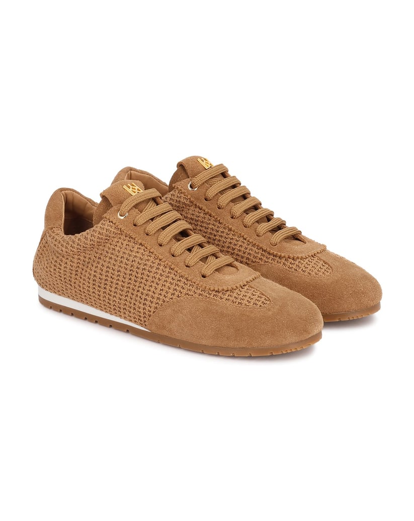 Kazar-Lightweight-suede-and-textile-sneakers-velbloudí