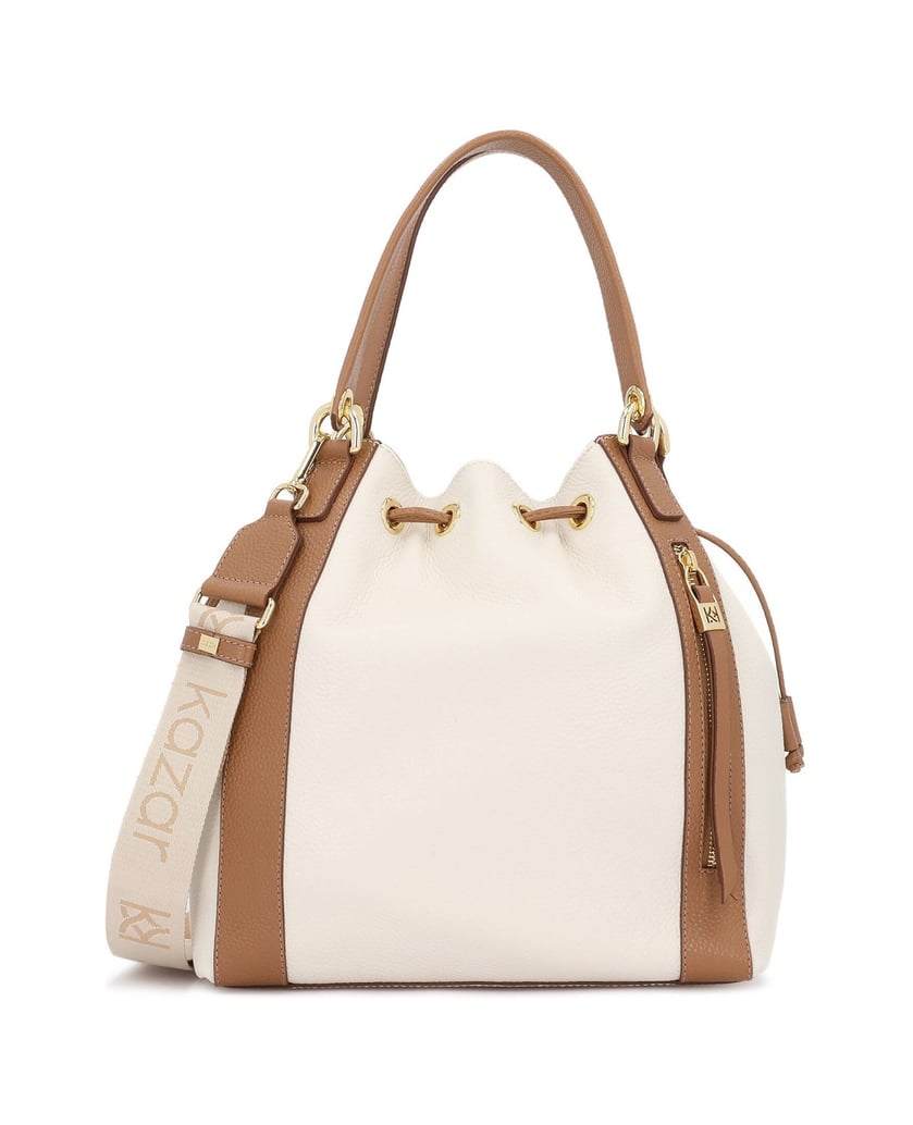 Kazar-Urban-genuine-leather-bucket-bag-biela