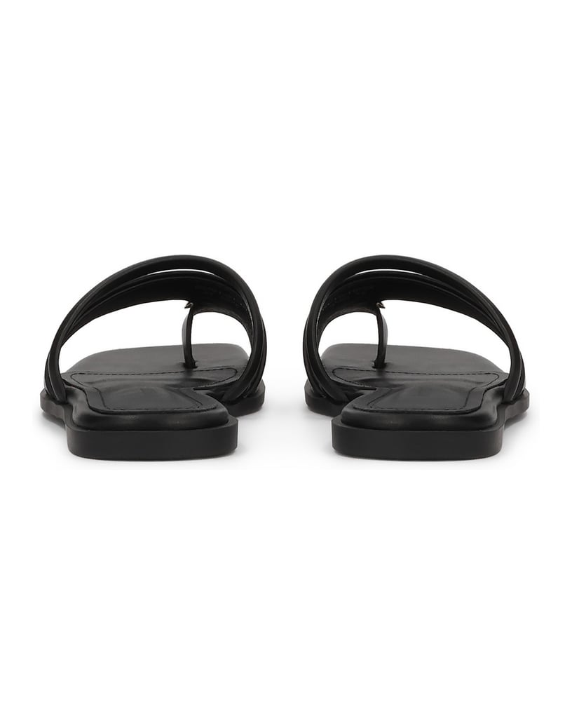Kazar-Black-slides-with-jewelry-detail-on-the-toe-černá