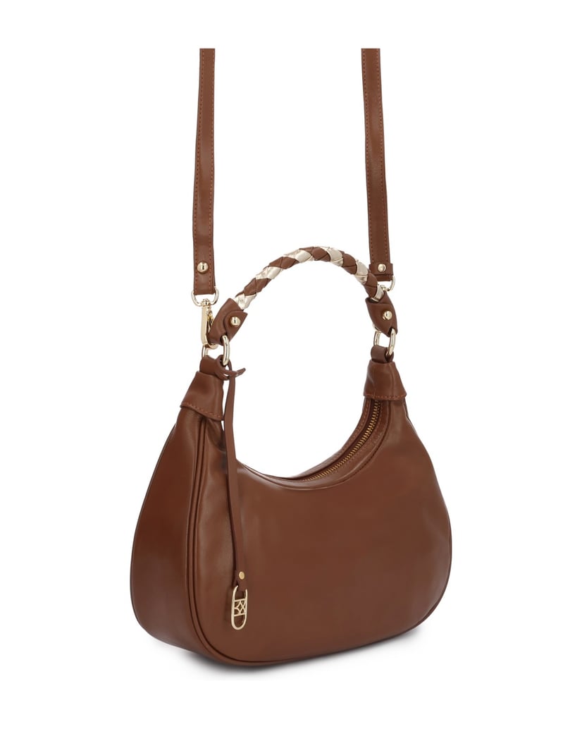 Kazar-Leather-hobo-bag-on-the-arm-hnědá
