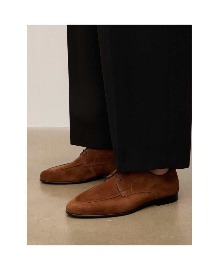 Kazar-Brown-suede-men's-shoes-with-lacing-hnedá