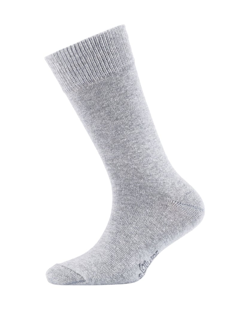 S.Oliver-Socken-Kinder-Strümpfe-mit-weichem-Bund-Baumwolle-Pflegeleicht-langlebig-für-Jungen-und-Mädchen-grau