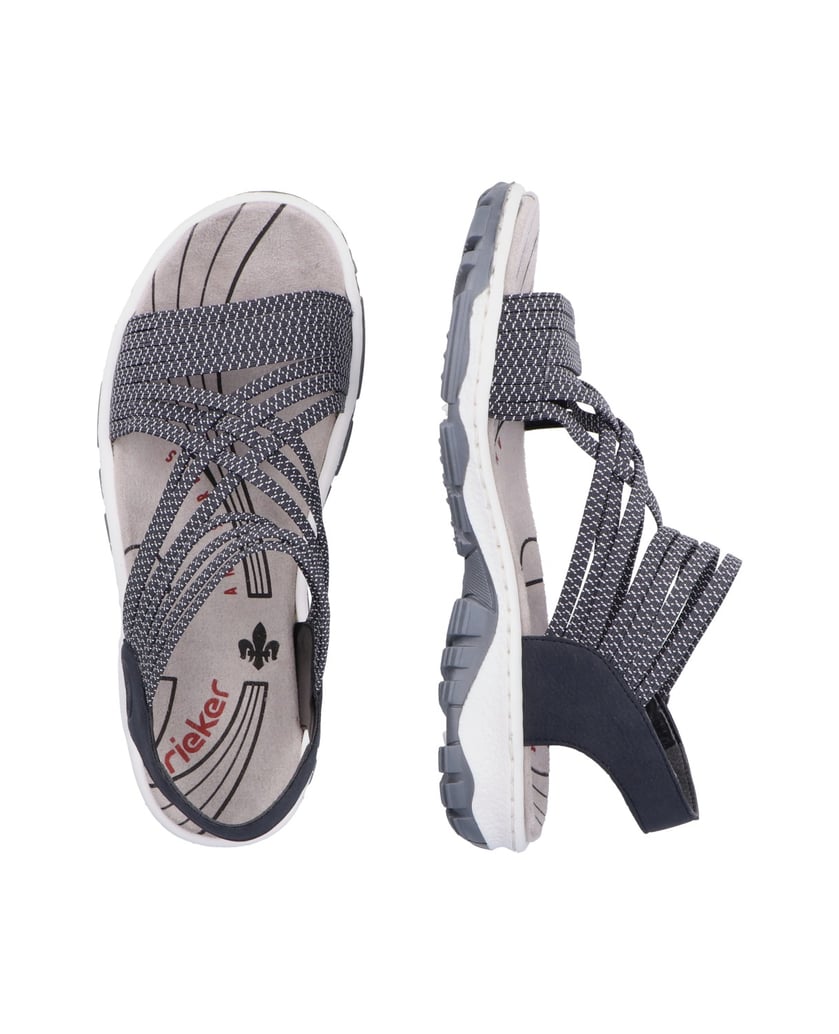 Rieker-Trekové-sandály-68888-modrá
