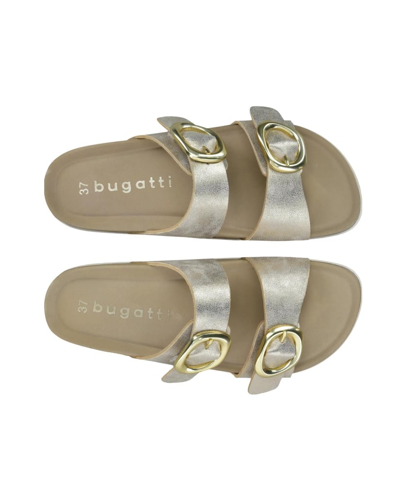 BUGATTI-Pantoletten-beige