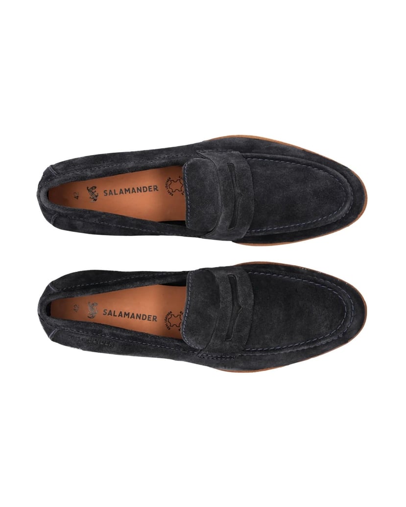Salamander-Loafers-blau