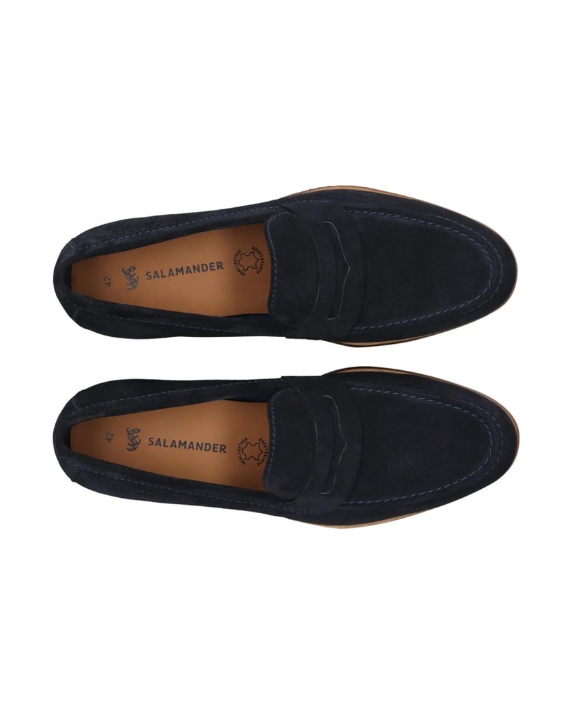 Salamander-Loafers-blau