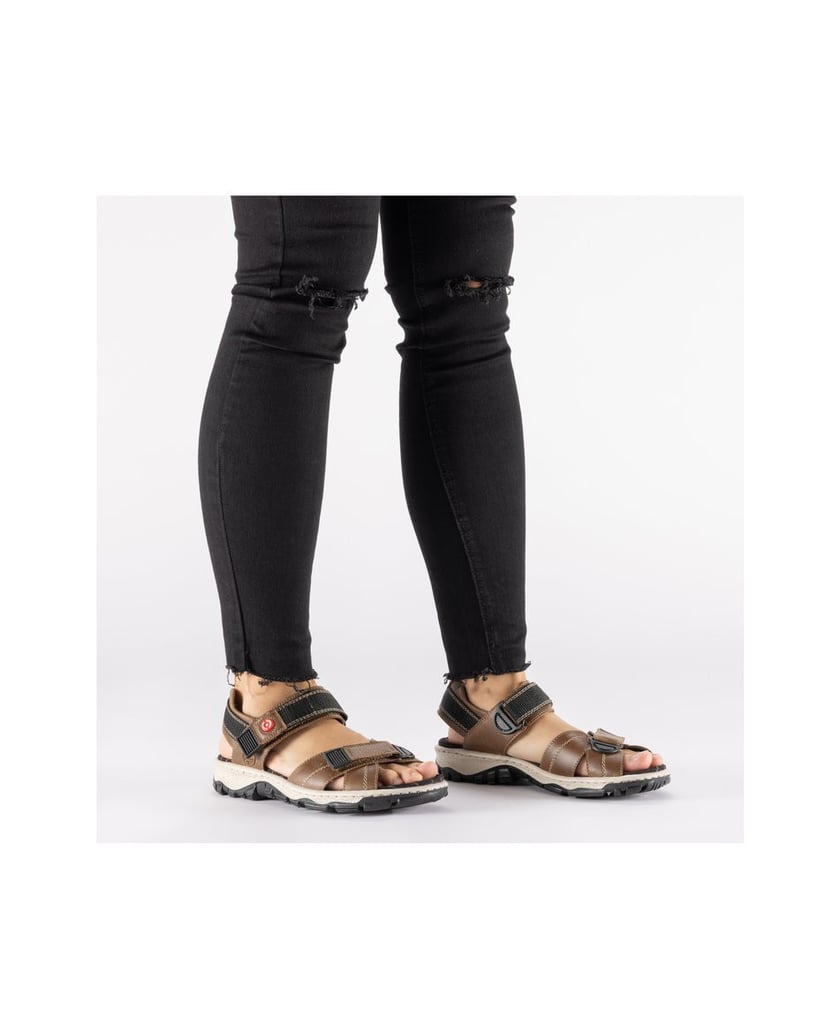 Rieker-Trekkingsandalen-68851-braun