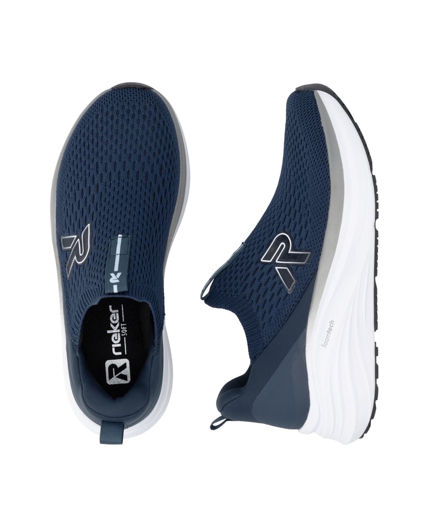 Rieker-Sport-Sneaker-Low-U4100-blau