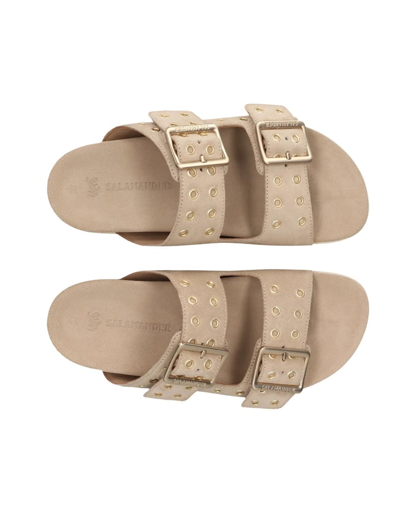 Salamander-Pantoletten-beige