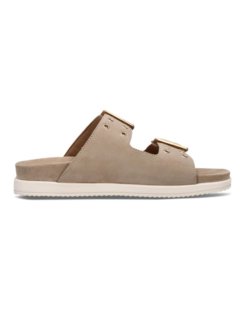 Salamander-Pantoletten-beige