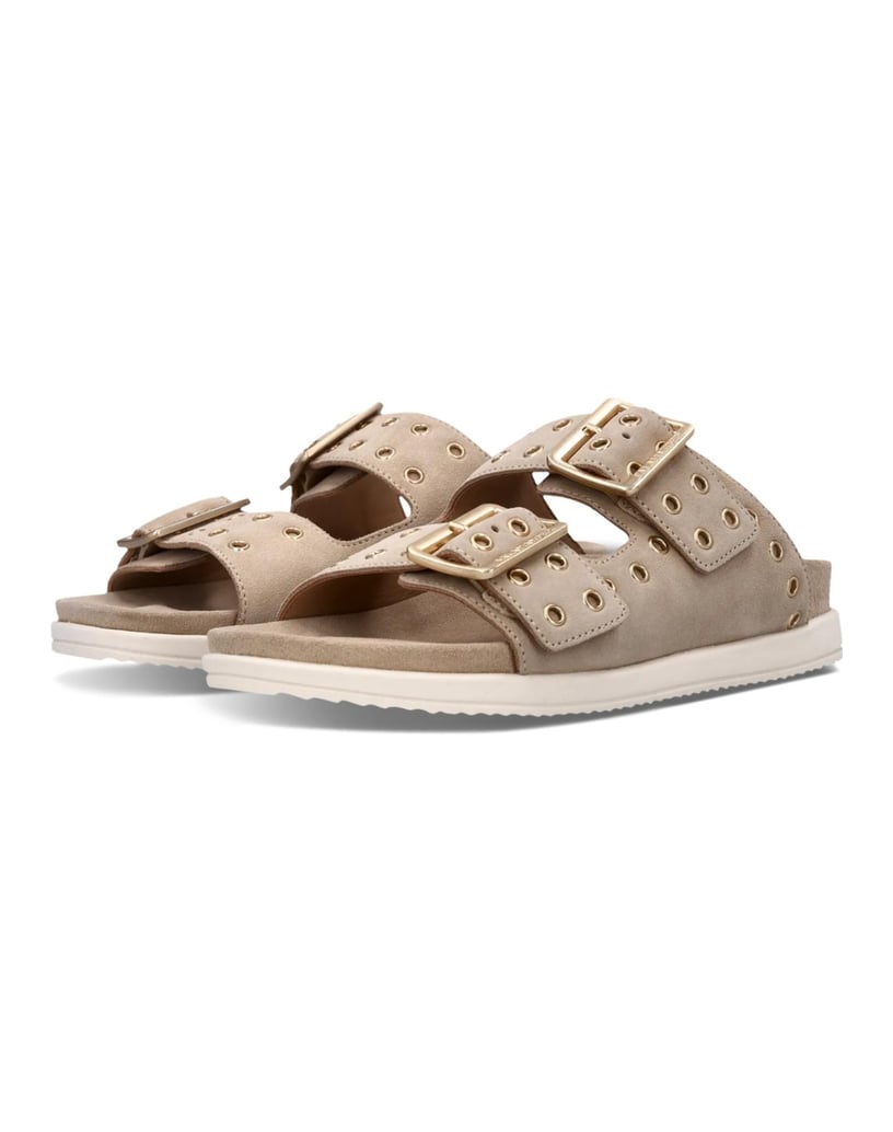 Salamander-Pantoletten-beige
