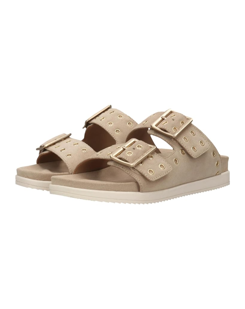 Salamander-Pantoletten-beige