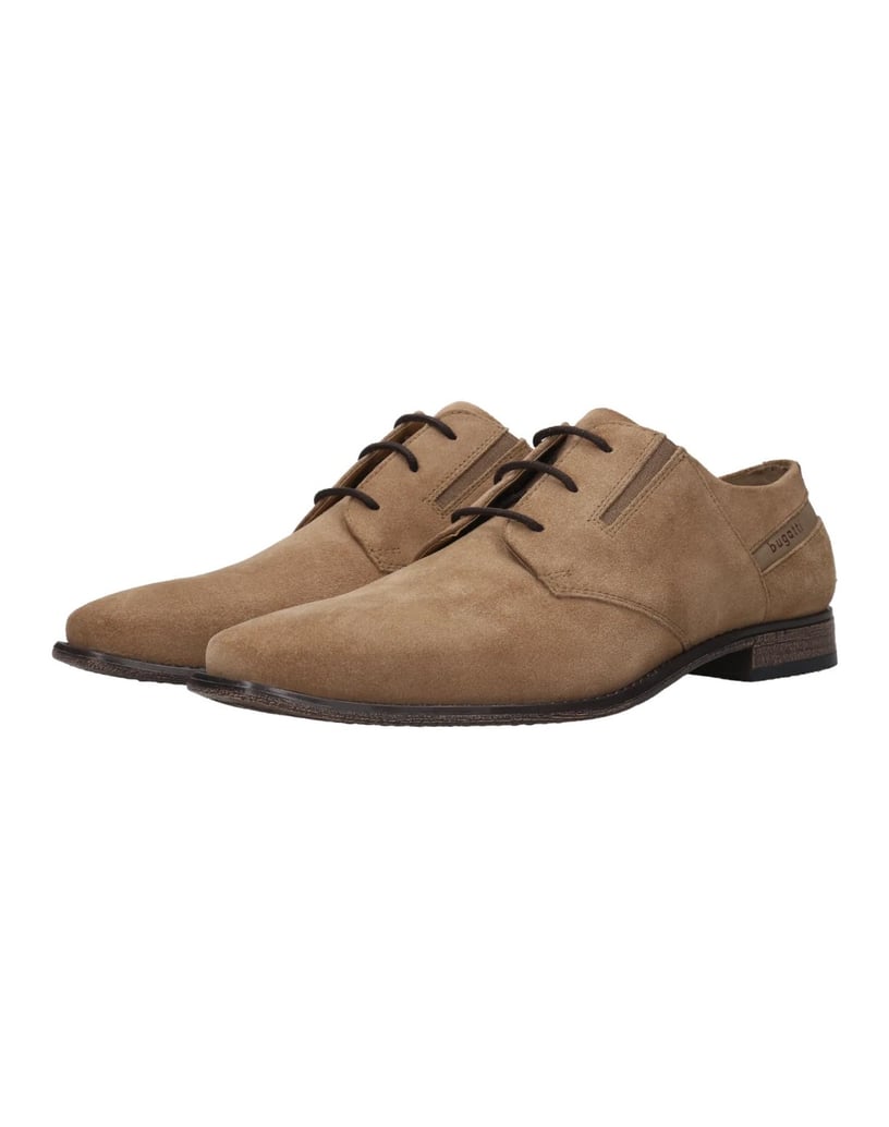 BUGATTI-Business-Schnürer-beige