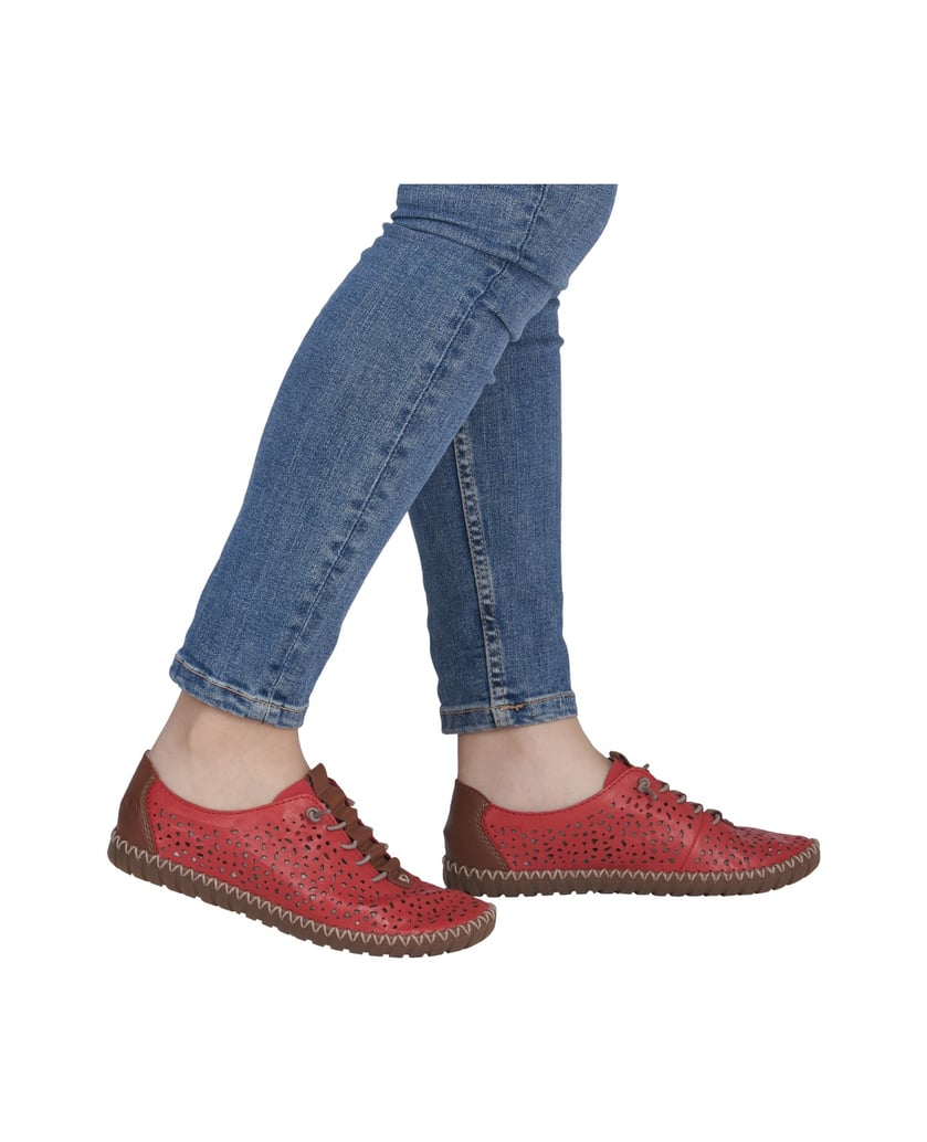 Rieker-Slipper-M2856-rot