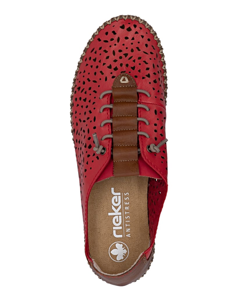 Rieker-Slipper-M2856-rot
