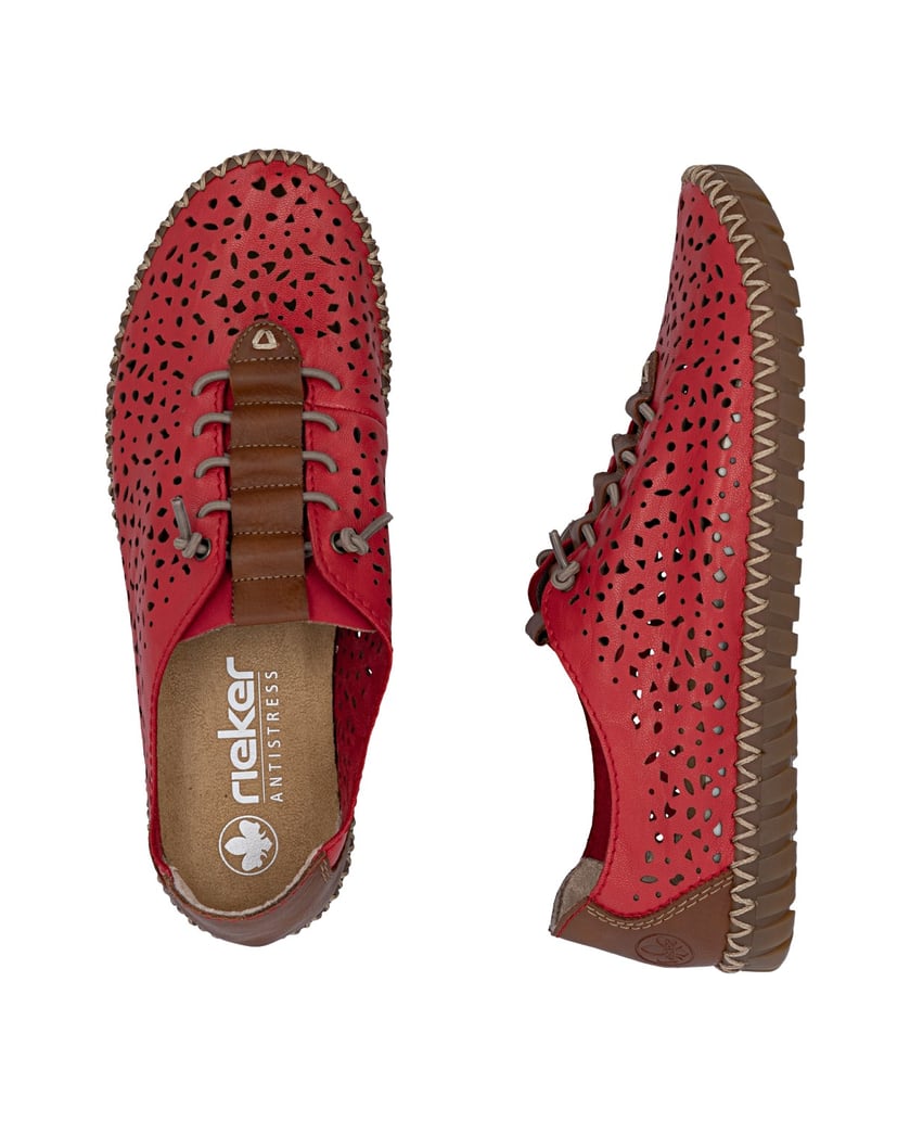 Rieker-Slipper-M2856-rot