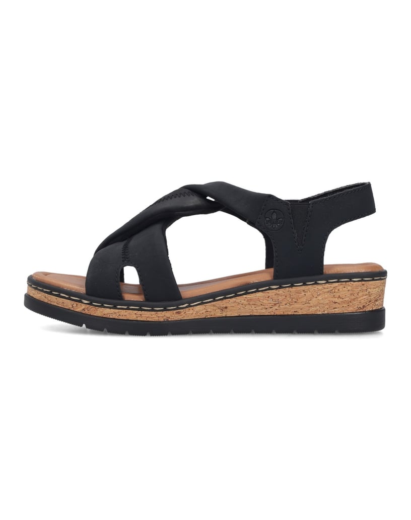 Rieker-Riemchensandalen-V4161-schwarz