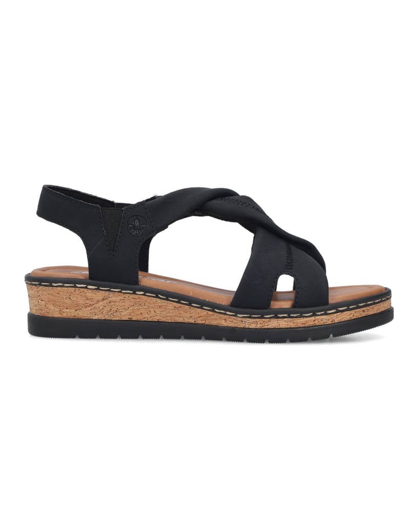 Rieker-Riemchensandalen-V4161-schwarz