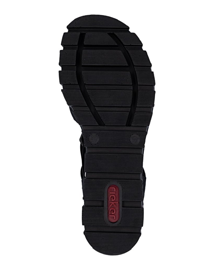 Rieker-Sandalen-68075-schwarz
