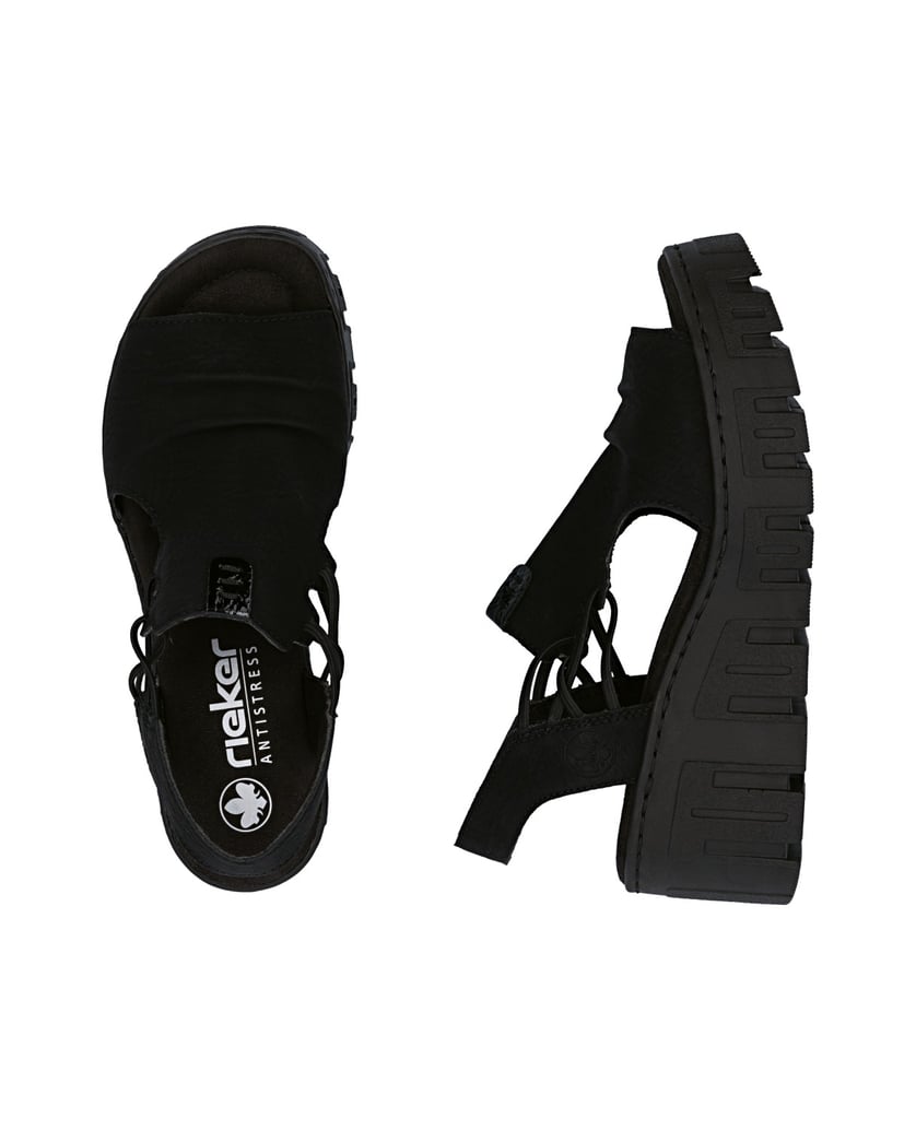 Rieker-Sandalen-68075-schwarz