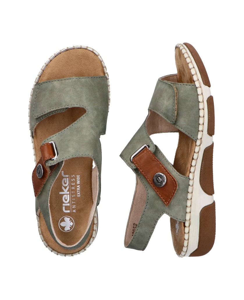 Rieker-Riemchensandalen-66280-grün