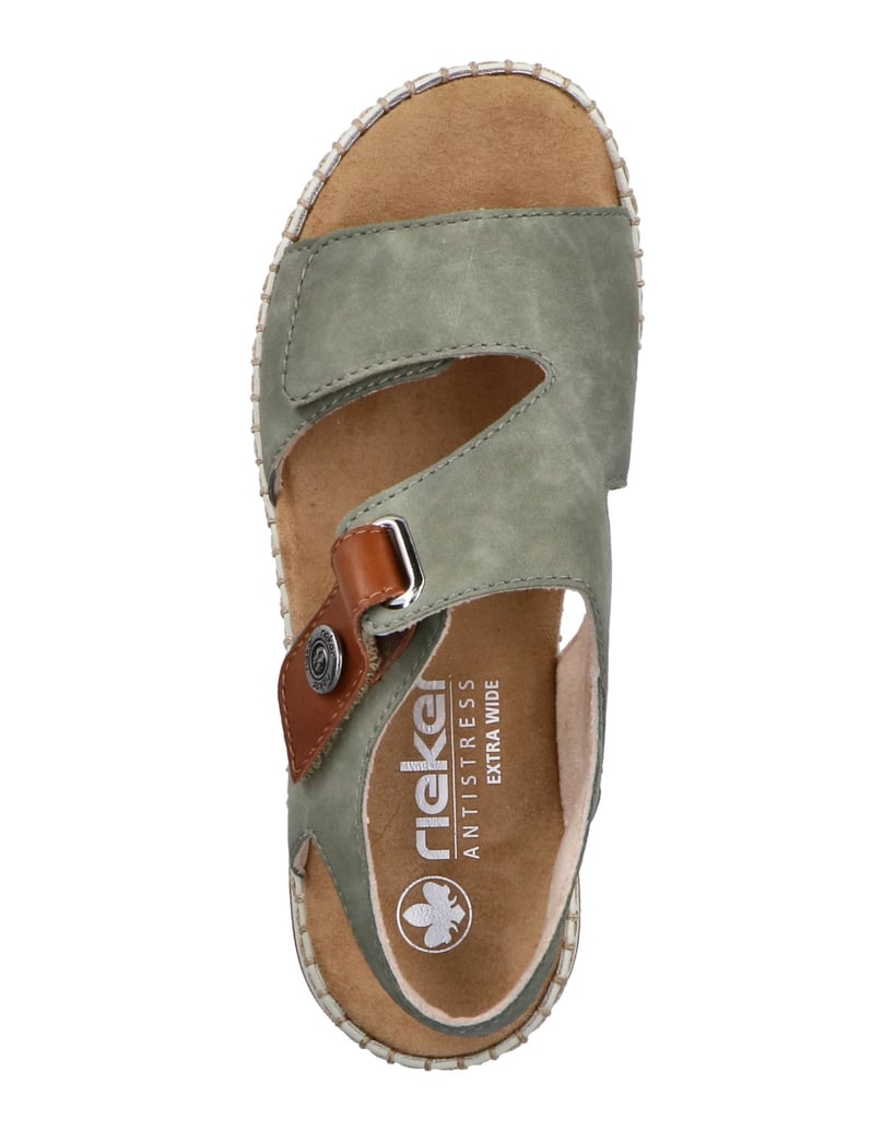 Rieker-Riemchensandalen-66280-grün