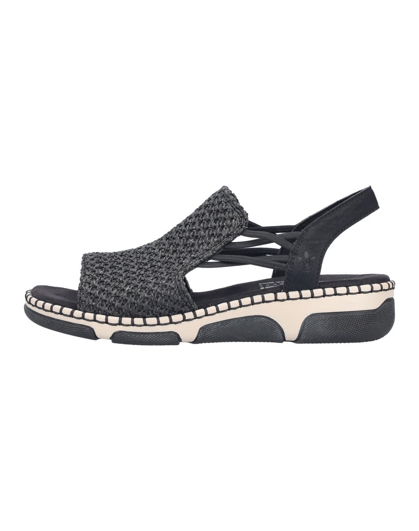 Rieker-Sandalen-66241-schwarz