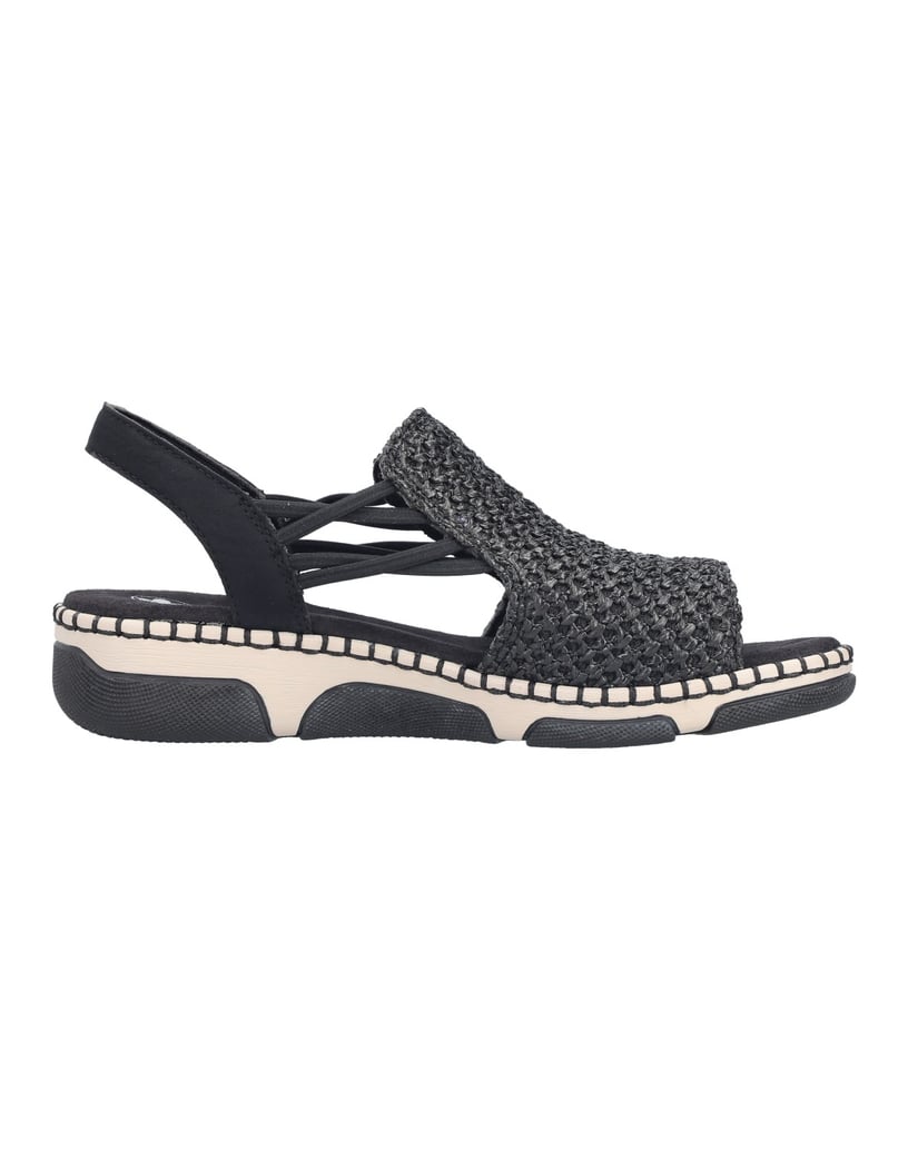Rieker-Sandalen-66241-schwarz