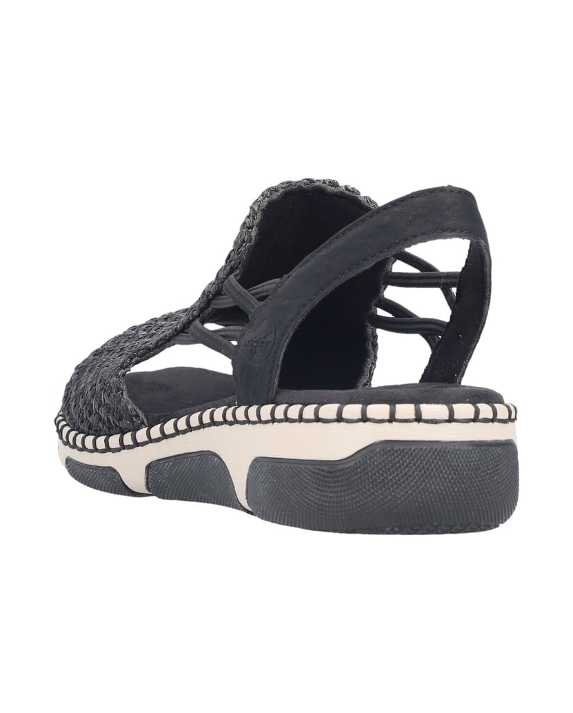 Rieker-Sandalen-66241-schwarz