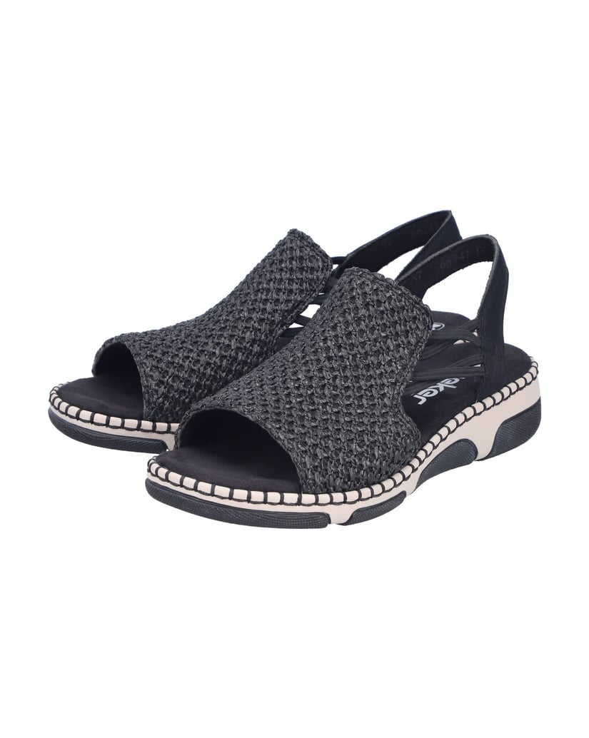 Rieker-Sandalen-66241-schwarz