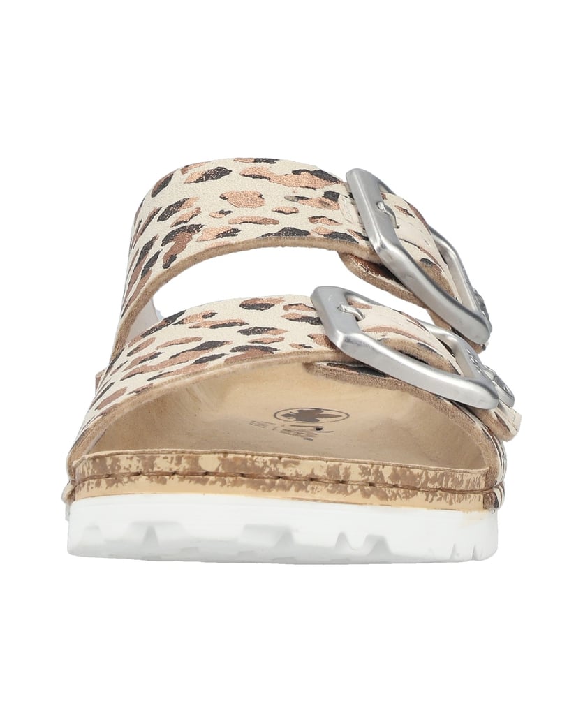 Rieker-Pantoletten-69850-Animalprint