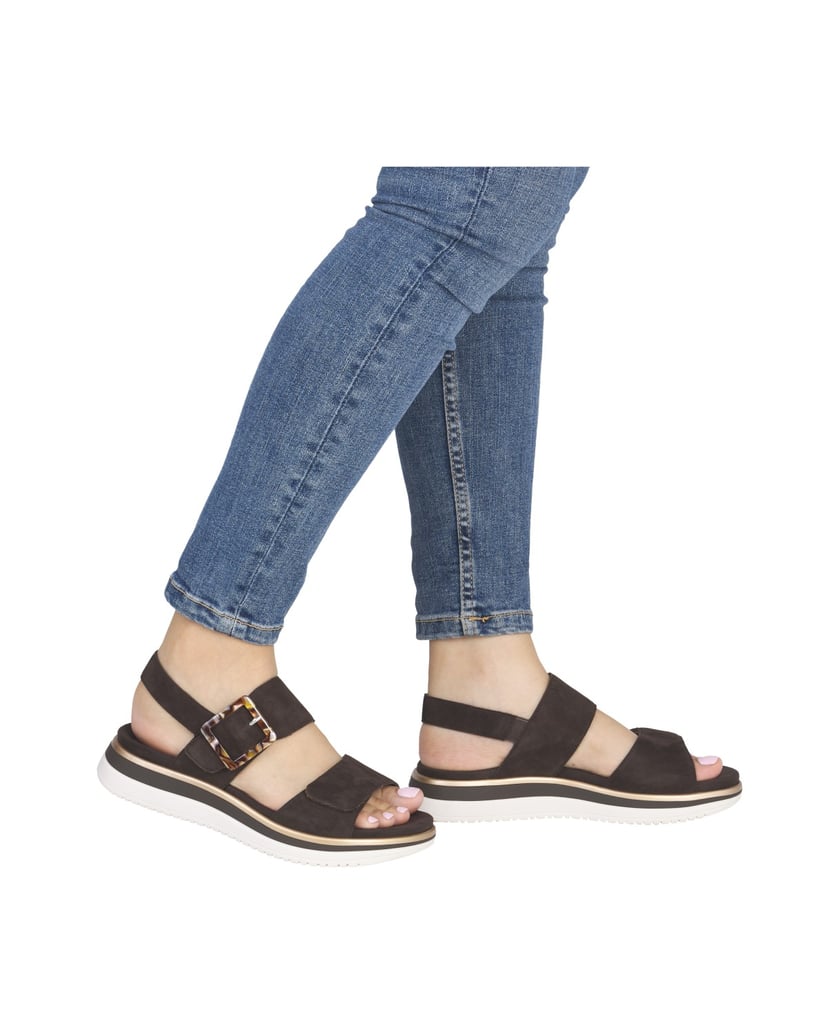 Remonte-Riemchensandalen-D1J62-braun
