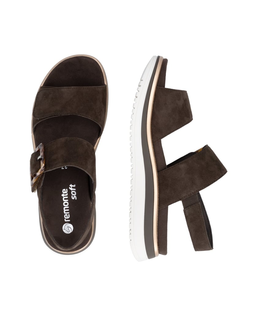 Remonte-Riemchensandalen-D1J62-braun