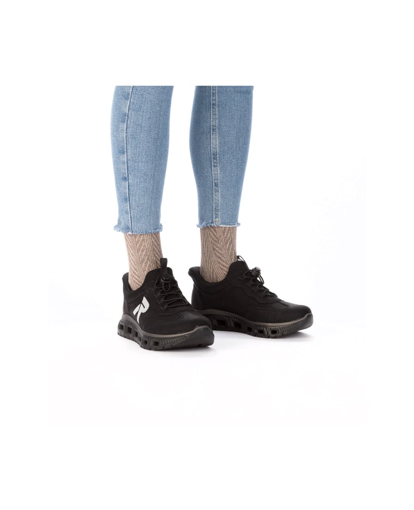 Rieker-Slipper-M6072-schwarz