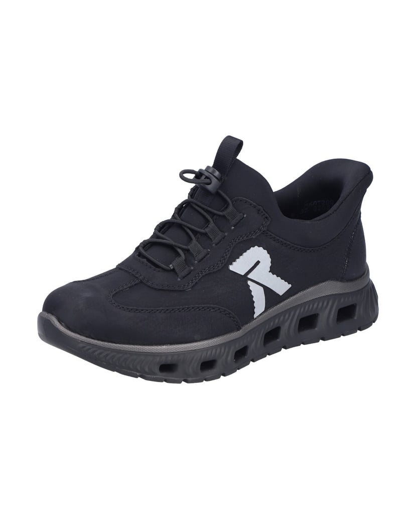 Rieker-Slipper-M6072-schwarz