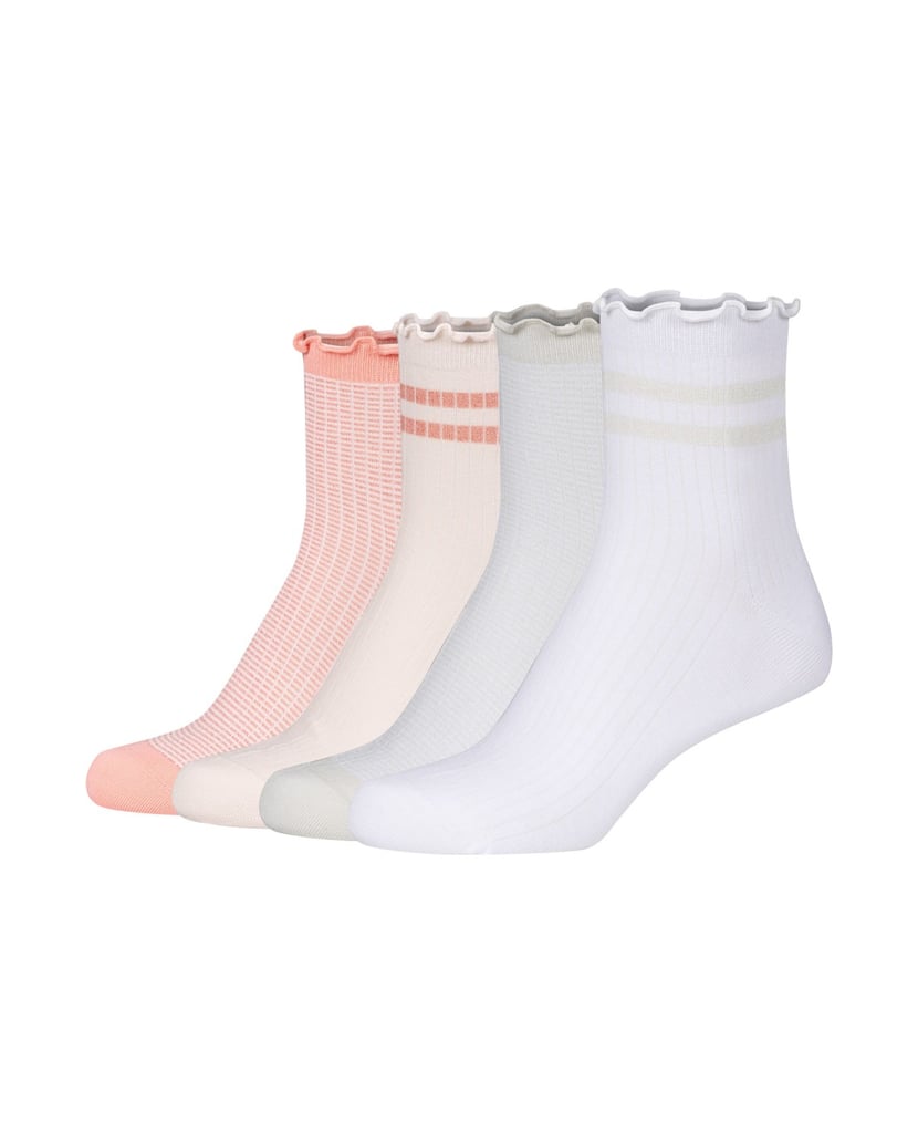 S.Oliver-Socken-originals-ruffle-weiss-kombiniert