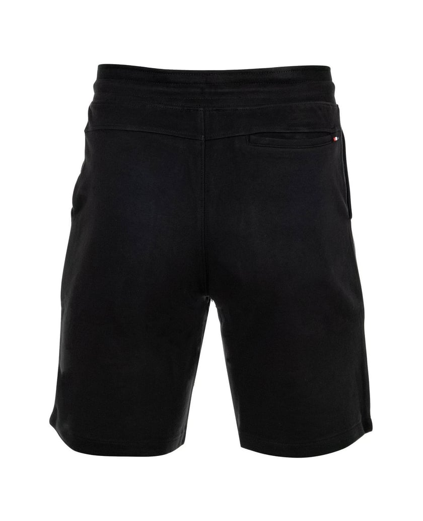 U.S.-POLO-Herren-Shorts-1er-Pack-Diagonal-Fleece-Caarbon-Finsih-Sweatshort-schwarz