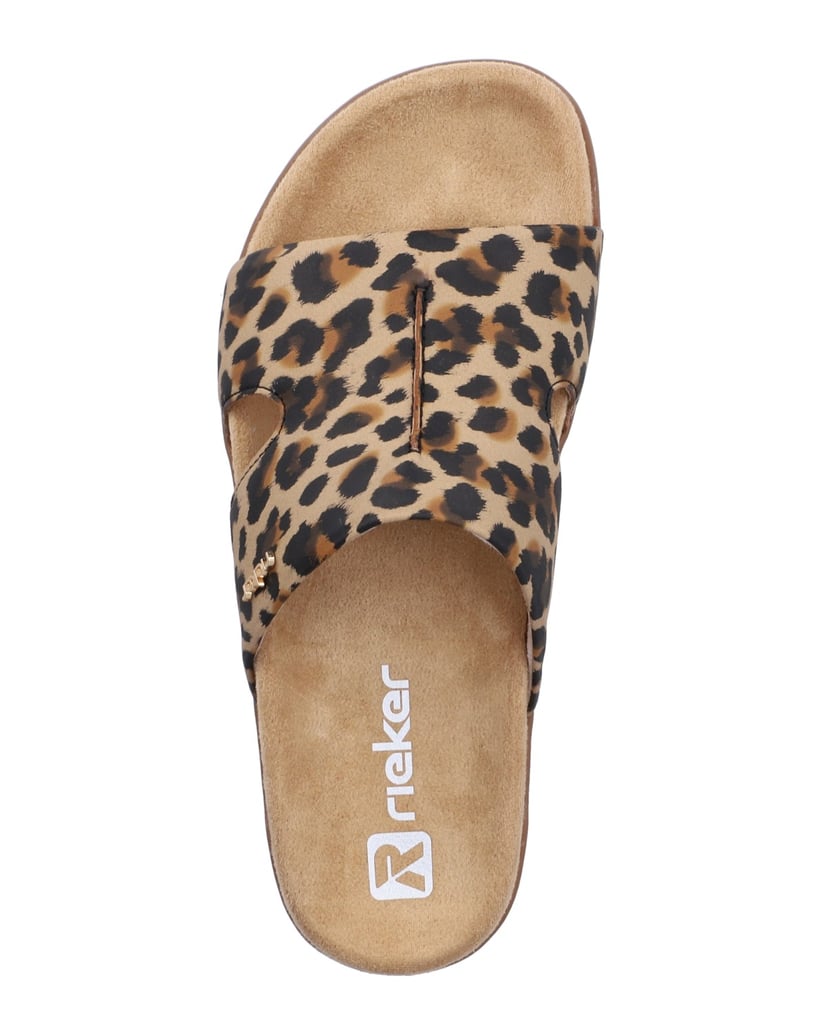 Rieker-Pantoletten-V4088-Animalprint