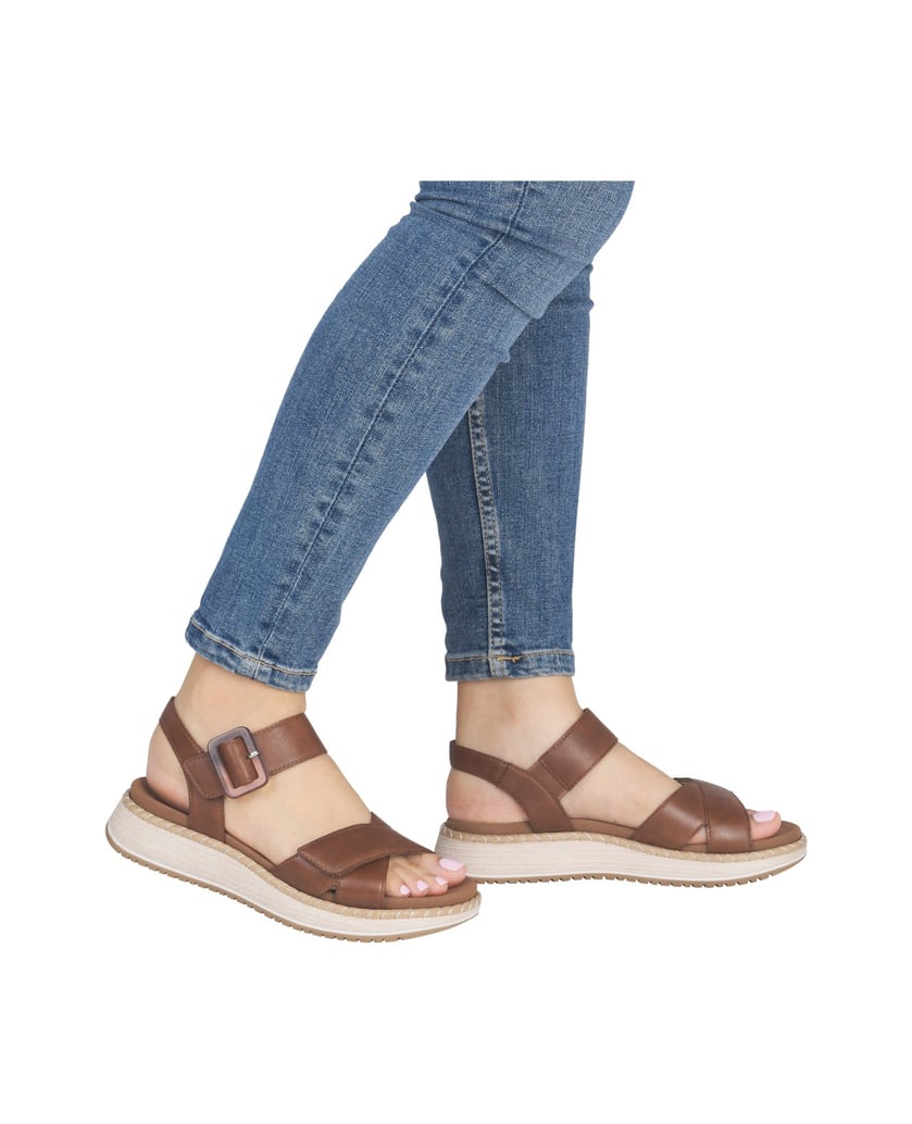 Remonte-Riemchensandalen-D3J52-braun