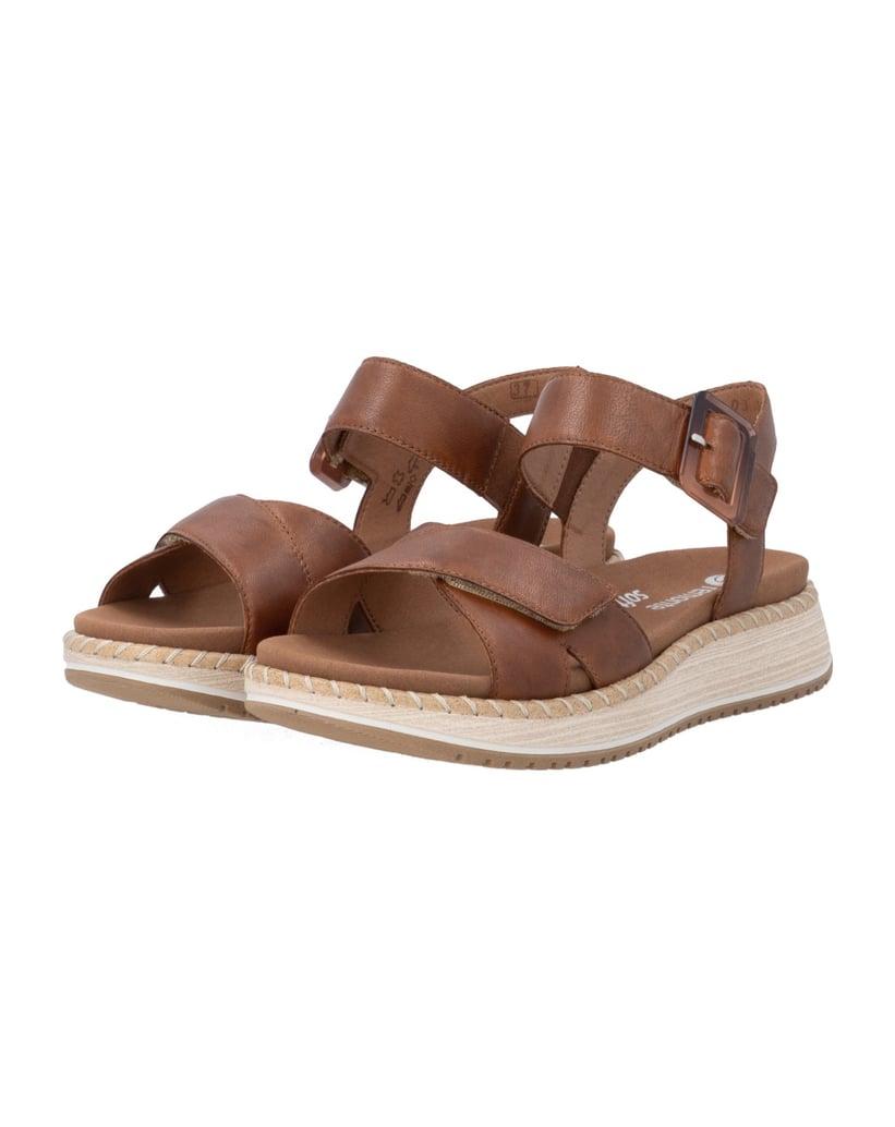Remonte-Riemchensandalen-D3J52-braun