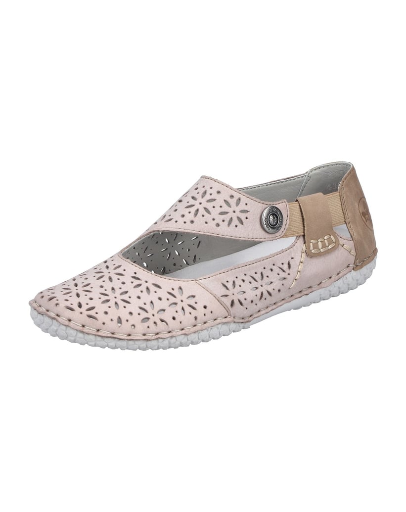 Rieker-Ballerinas-43666-beige
