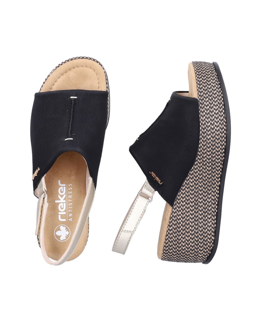 Rieker-Sandalen-69460-schwarz