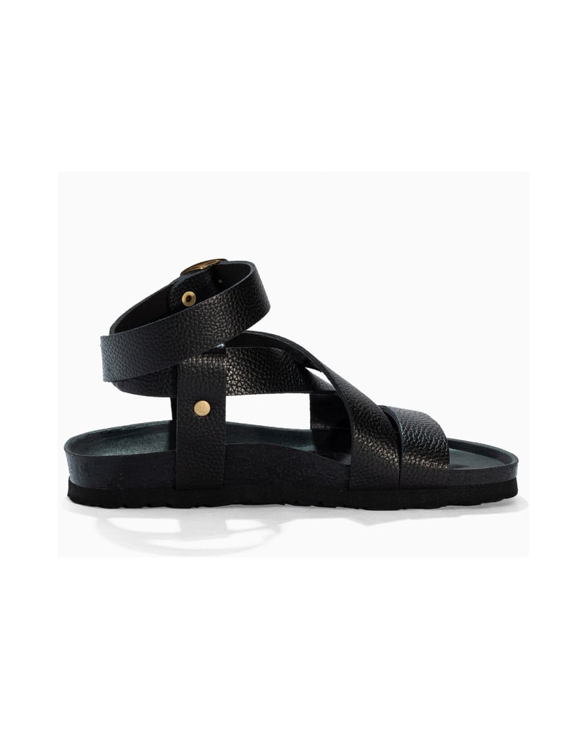 Bayton-Ledersandalen-für-Damen-MYKONOS-schwarz