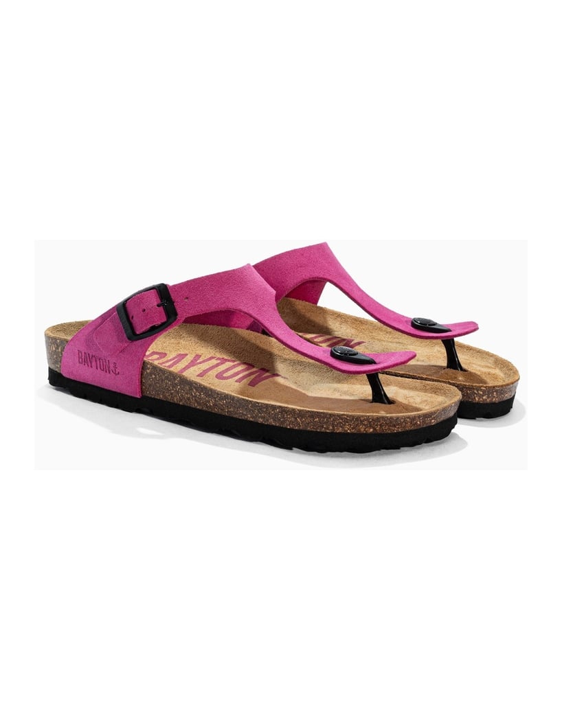Bayton-Sandalen-WILDLEDER-Damen-MERCURE-pink